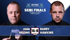 Хигинс се подсили за финала с Ястреб на фурна + ВИДЕО