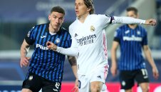 Гол в края осигури крехък аванс на Реал Мадрид срещу 10 от Аталанта