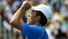 Първата голяма бомба на US Open e факт, Нишикори е аут