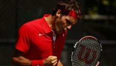 Федерер с трудно начало в Базел