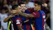 Новото атомно дуо на Барса се развихри в ШЛ, Левандовски се нареди до Роналдо и Меси 