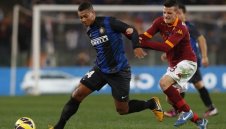 С едно полувреме Рома взе 2:1 срещу Интер