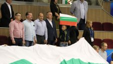 Румен Радев е официален гост на световното по художествена гимнастика