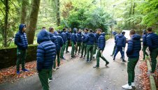 "Лъвовете" на България на разходка в парка преди мача с Люксембург + СНИМКИ