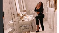 Мацката на Мбапе се похвали с пищни гърди + СНИМКИ