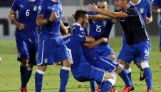 Италиански национал играл с извадено рамо срещу България