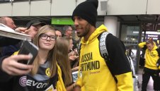 Обамеянг поднови тренировки с Борусия + ВИДЕО