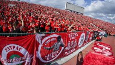 Вижте феновете на ЦСКА на финала + СНИМКИ