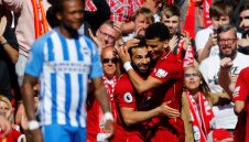 Ливърпул смаза Брайтън, Салах с рекорд + ВИДЕО