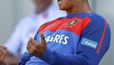 Кристиано Роналдо се радва на победата на Испания