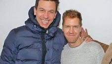 Волф и Фетел заедно на ски в Австрия