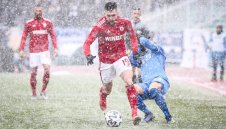 ЦСКА изпусна да бие Левски в снега + ВИДЕО