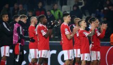 Бенфика си свърши само половината работа в Белгия