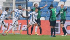 Интер се стресна от заплахите за бой и смаза Сасуоло