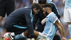 Контузията на Стърлинг се оказа сериозна