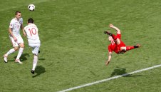 Задната ножица на Шакири е недостижима + ВИДЕО