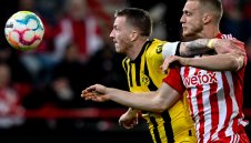 Удар за Борусия Дортмунд