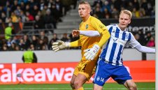 Брага души около вратаря на Лудогорец