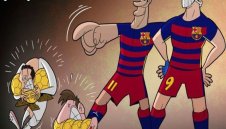 Роналдо и Меси треперят за "топките" си + ГАЛЕРИЯ