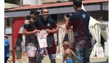 Eден вече позира с екипа на Реал