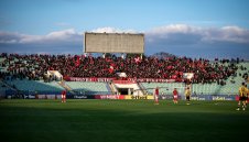 Феновете на ЦСКА с мощна атака срещу БФС + СНИМКИ