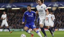 Скандално! Азар си разменил фланелката с Ди Мария още на полувремето