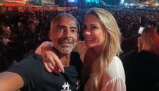 Ромарио си хвана 25 г. по-младо гадже, журналистка е + СНИМКИ