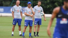 Конте води първата тренировка на Челси