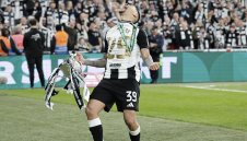 Бруно Гимараеш изпадна в екстаз след триумфа на Нюкасъл