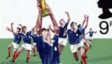 Пощенски марки в чест на новия световен шампион - Англия