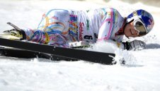 Линдзи Вон не успя да достигне “Херминатора”