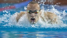 Антъни Иванов на финал на 200 метра бътерфлай в Будапеща