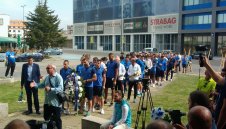 Легенди на Левски, Делио Роси, отборът, фенове – всички почетоха Гунди + ВИДЕО И СНИМКИ