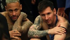 Над нещата: Вижте с кого тренира Меси + ВИДЕО