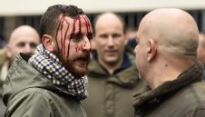 Бой и кървища преди лондонското дерби + СНИМКИ