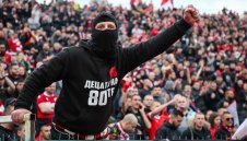 Феновете на ЦСКА - на топ ниво! Това е ЦСКА! На терена беше едно нищо