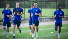 Левски с първа тренировка в Правец + ВИДЕО
