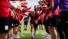 Той е тук! Сегер с първа тренировка в ЦСКА + ВИДЕО