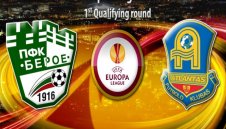 Берое среща литовци в Лига Европа