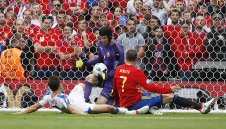 Мачът по минути: Испания – Чехия 1:0