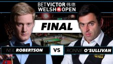 Робъртсън разклати Ракетата в първата сесия