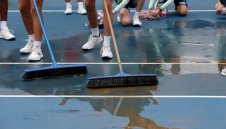 Кортовете на Australian Open почервеняха + СНИМКИ 