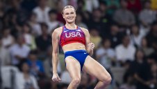 Кейти Муун направи нещо невиждано в овчарския скок