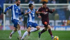 Барса и Еспаньол не се победиха под проливния дъжд на "Корнея Ел Прат" + ВИДЕО