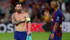 Меси надъхал Барселона с пламенна реч за обрата над Интер