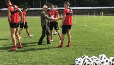 Лично Гриша Ганчев направи инспекция на ЦСКА преди мача с Титоград