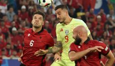 Капитанът на Албания ревна след 0:1 от Испания