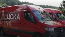 ЦСКА се похвали с два нови модерни микробуса