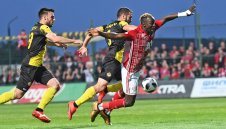 ЦСКА тренира статични положения за битката за титлата с Лудогорец