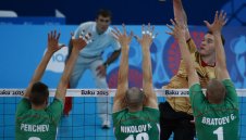 Волейболистите ни се разминаха със златото в Баку